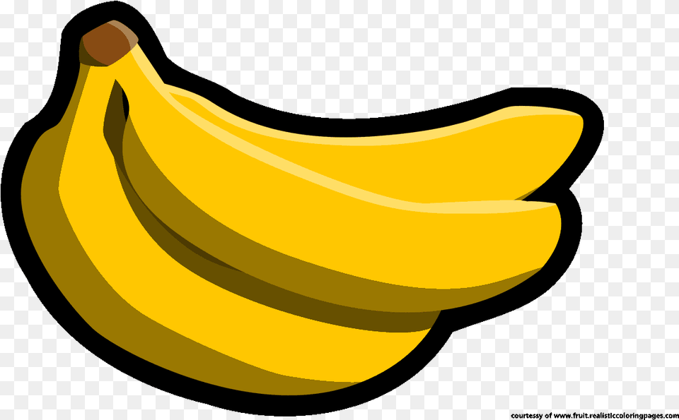 Banana Thumbnail Pisang Goreng Clip Art Pisang Clipart, Food, Fruit, Plant, Produce Free Transparent Png