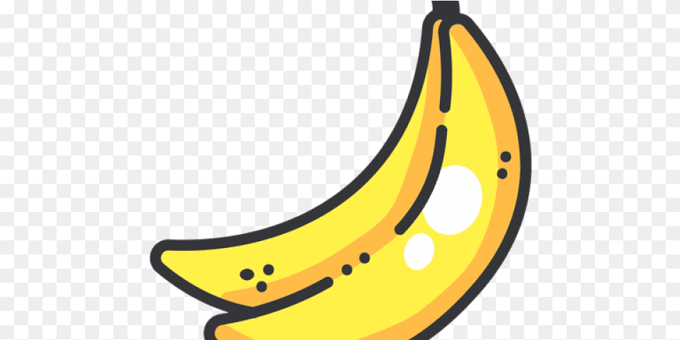 Banana Transparent Images Vector Banana Clipart, Food, Fruit, Plant, Produce Png Image