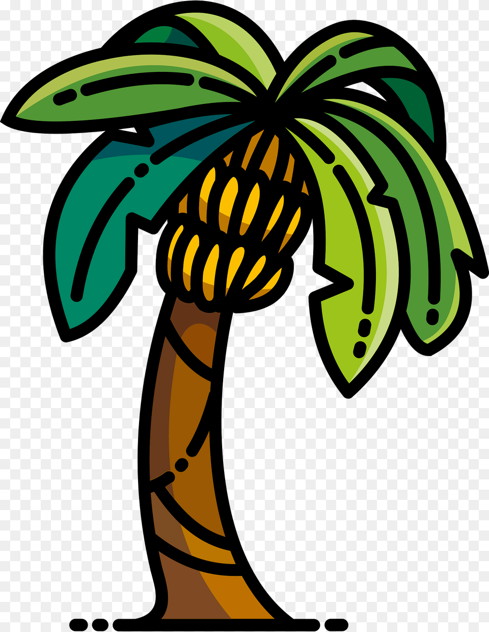 Banana Tree Clipart, Food, Fruit, Palm Tree, Plant Free Transparent Png
