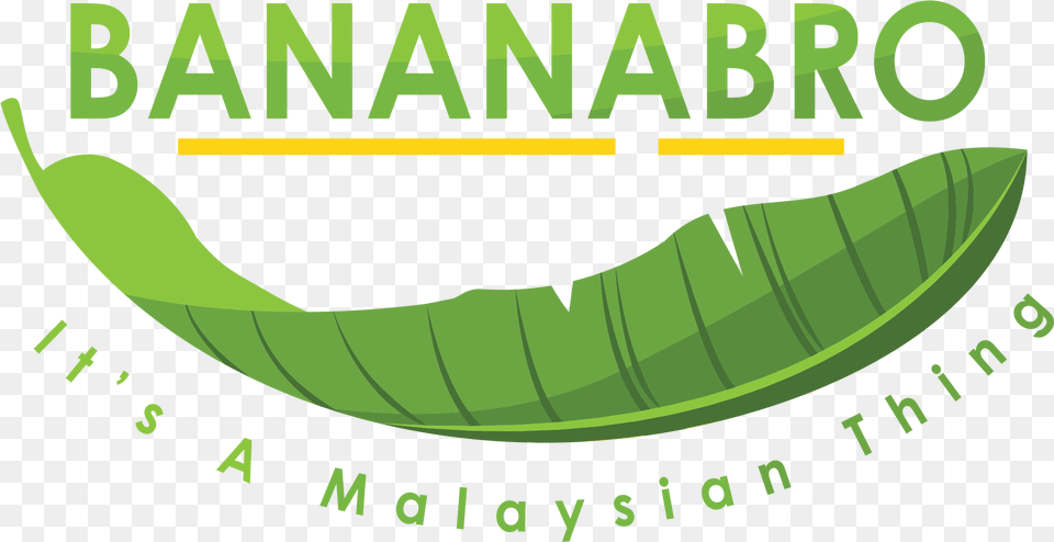 Bananabro Bananabro Is Your New Banana Leaf Scene That39s Logo With Banana Leaf, Green, Plant, Vegetation, Animal Png Image