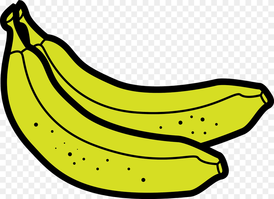 Bananans Clipart, Banana, Food, Fruit, Plant Png