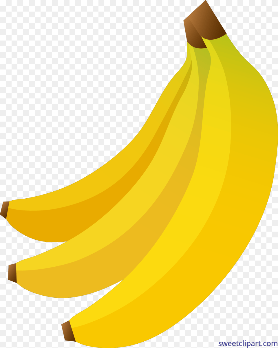 Bananas Bunch Clip Art, Banana, Food, Fruit, Plant Png