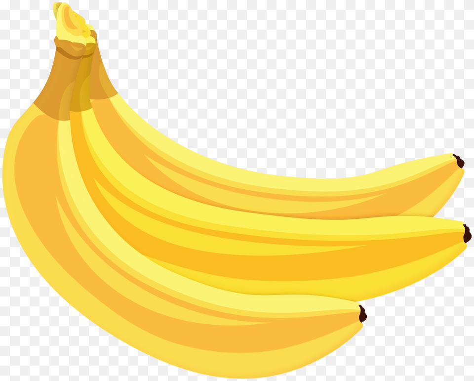 Bananas Clip Art, Banana, Food, Fruit, Plant Png Image