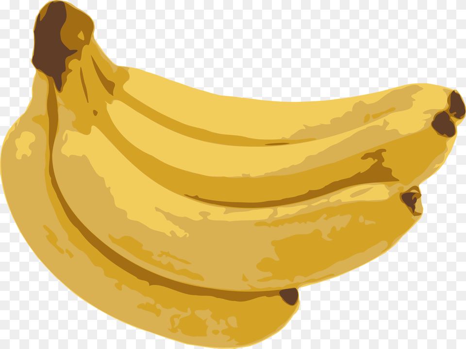 Bananas Clipart 1 Banana Banana Clipart, Food, Fruit, Plant, Produce Free Transparent Png