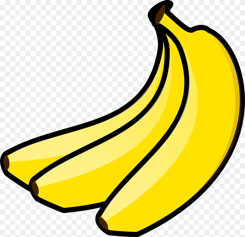 Bananas Clipart, Banana, Food, Fruit, Plant Png Image