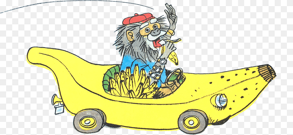 Bananas Gorilla2 Cartoon, Banana, Food, Fruit, Plant Png
