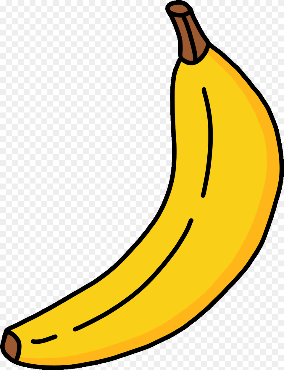Bananas Graphic Freeuse Clipart Gambar Pisang Animasi, Banana, Food, Fruit, Plant Free Png