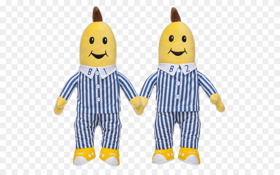 Bananas In Pyjamas B1 And B2 Dolls, Plush, Toy Free Transparent Png