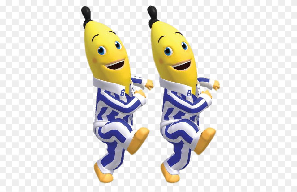 Bananas In Pyjamas Dancing, Plush, Toy, Figurine Free Transparent Png