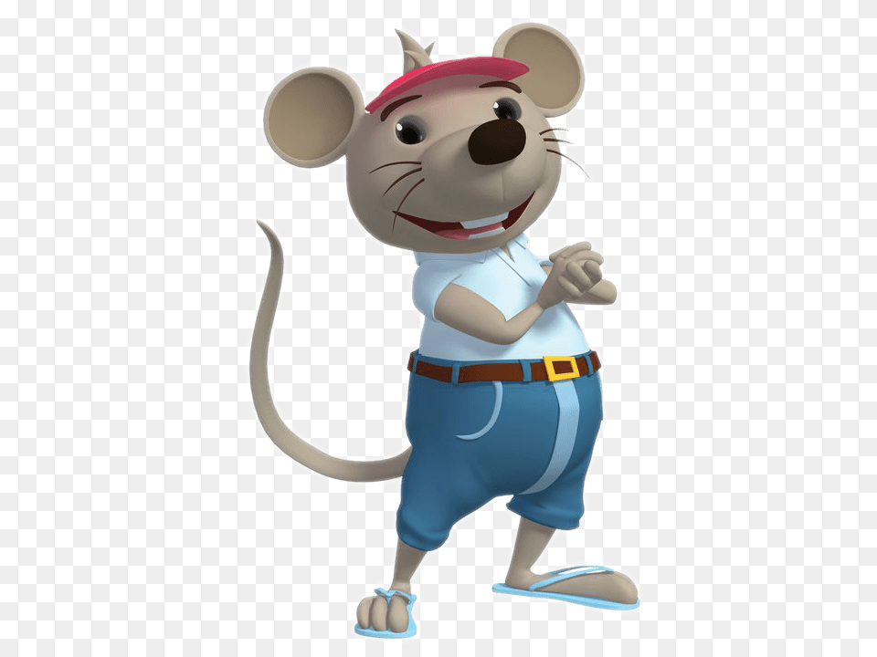 Bananas In Pyjamas Rat In A Hat, Mascot, Baby, Person, Clothing Free Png Download