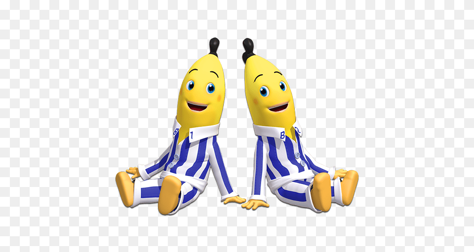 Bananas In Pyjamas Sitting, Baby, Person Png Image