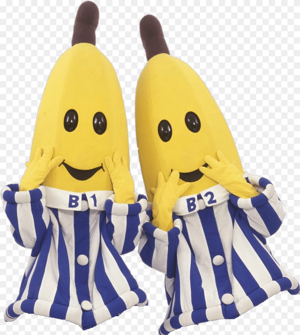 Bananas In Pyjamas Wiki B1 Bananas In Pajamas, Plush, Toy, Clothing, Glove Free Png Download