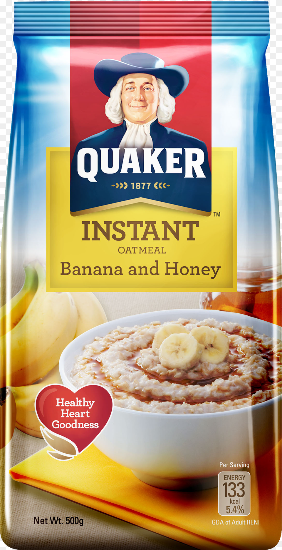 Bananas Oats And Honey Quaker Oats Banana And Honey, Animal, Mammal, Rhino, Wildlife Png