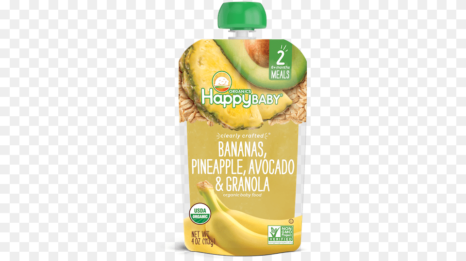Bananas Pineapple Avocado U0026 Granola Banana, Food, Fruit, Plant, Produce Free Transparent Png