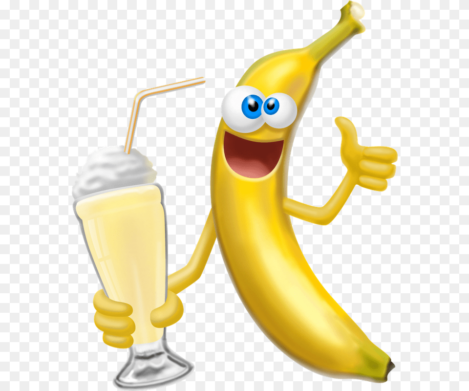 Bananinha Degusta O De Imagens Clip Banana Emojis, Food, Fruit, Plant, Produce Png