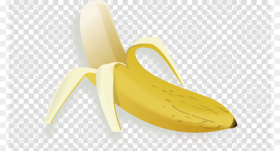 Banano Pelado Clipart Banana Fruit, Food, Plant, Produce Png