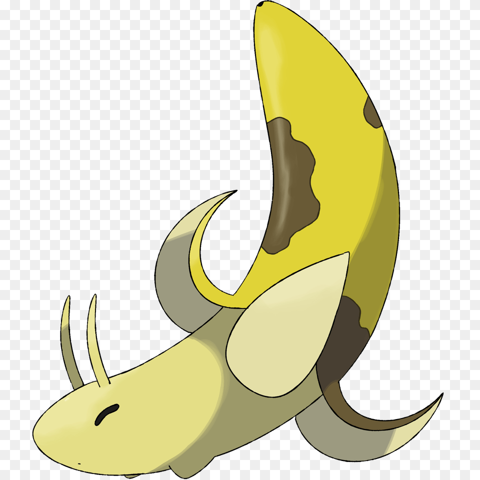 Bananug Darkandwindie Fakemon Wiki Fandom Powered, Banana, Food, Fruit, Plant Free Png Download