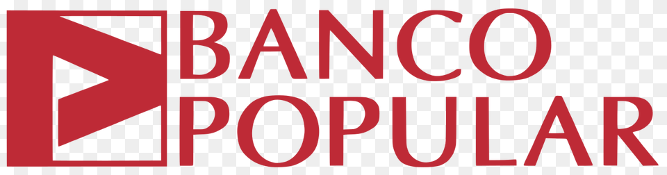 Banco Popular Logo, Text Free Transparent Png