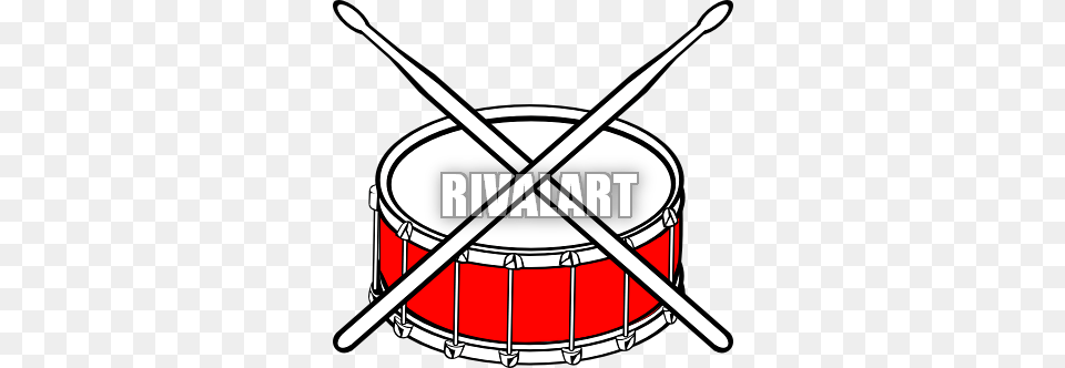 Band Clip Art, Drum, Musical Instrument, Percussion, Smoke Pipe Free Png Download