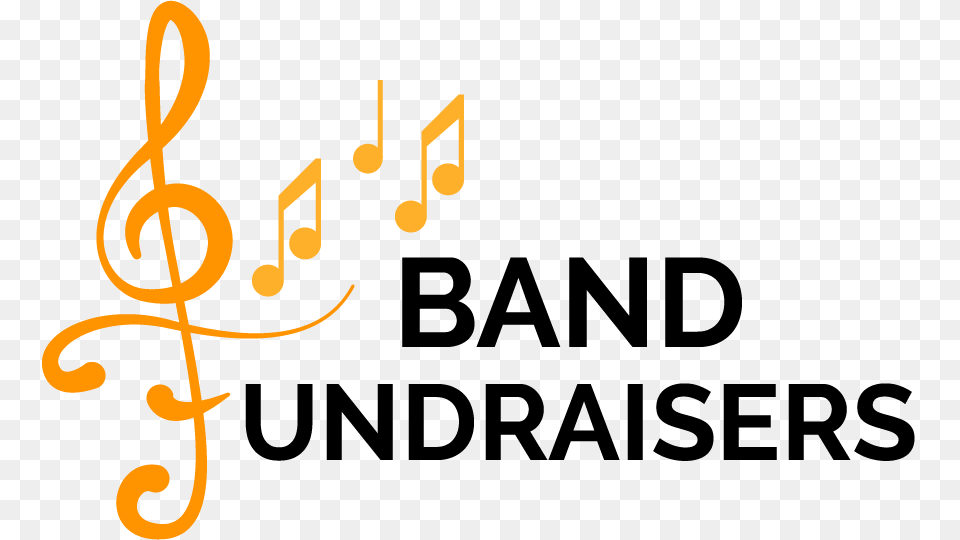 Band Fundraisers Logo Calligraphy, Text Free Png