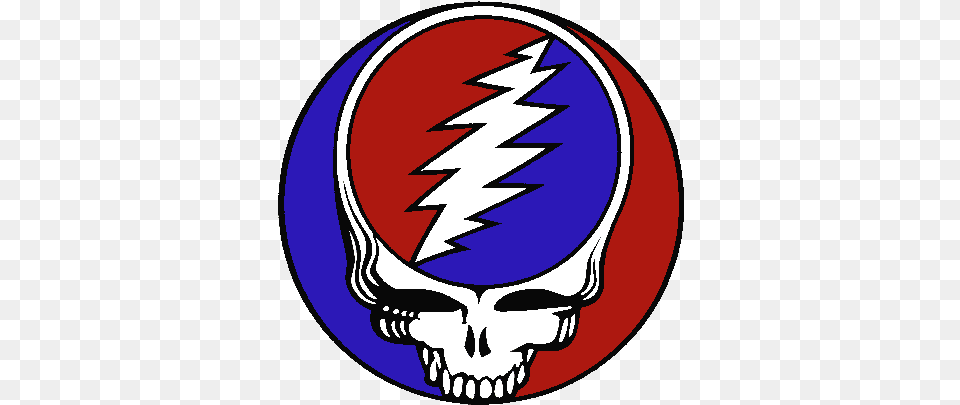 Band Logos That Donu0027t Seem Like They Match The Kind Of Grateful Dead Steal Your Face, Sticker, Logo, Emblem, Symbol Png Image