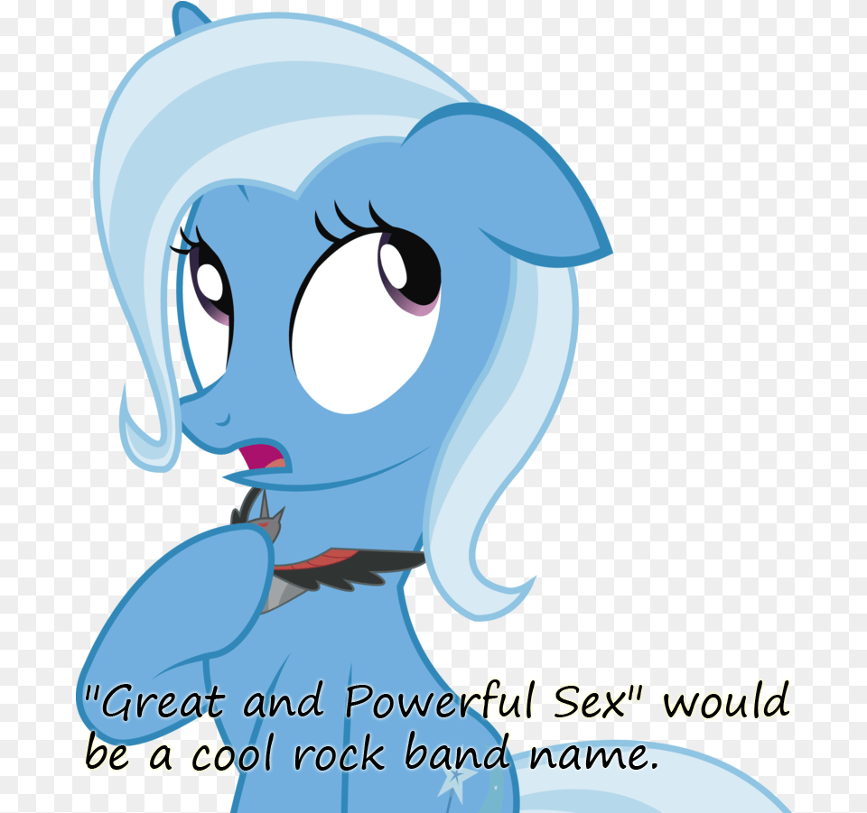 Band Name Insane Pony Thread Safe Trixie Trixie Alicorn Amulet, Book, Comics, Publication, Animal Free Png Download