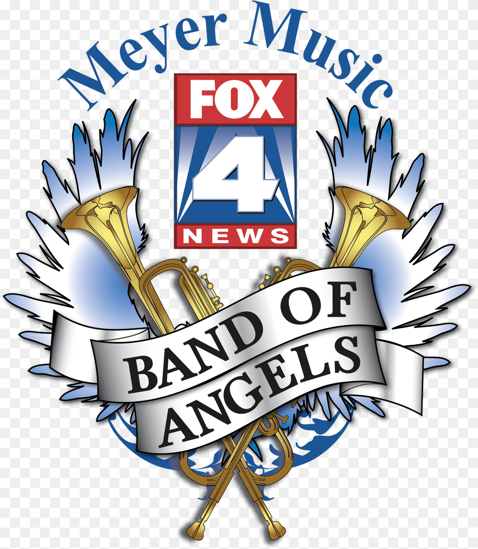 Band Of Angels Logo Fox, Brass Section, Horn, Musical Instrument Png
