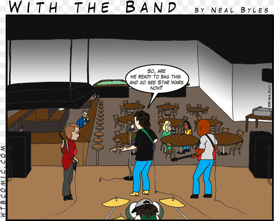 Band Playing To Empty Room, Book, Publication, Comics, Adult Png