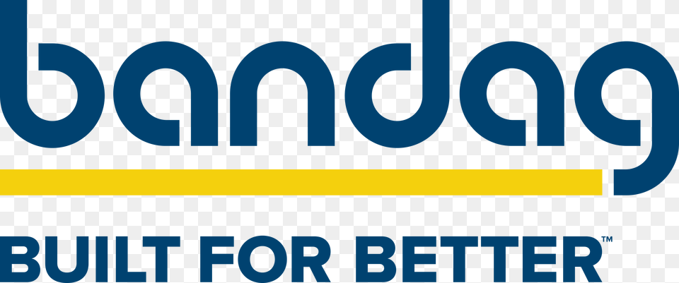 Bandag Built For Better, Logo, Text, Blackboard Free Png Download