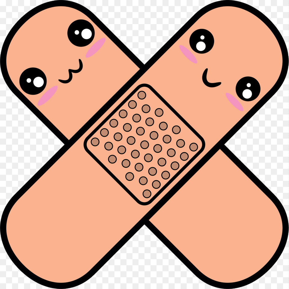 Bandage, First Aid, Face, Head, Person Png