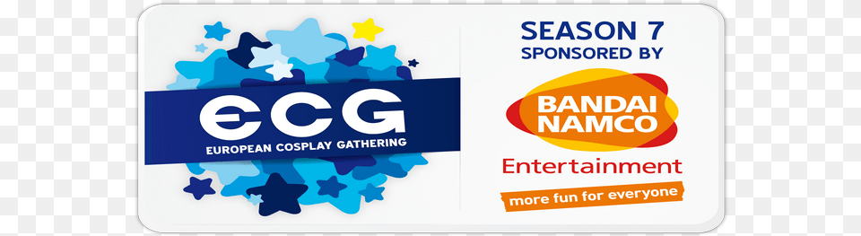 Bandai Namco Entertainment Europe Is Official Sponser European Cosplay Gathering, Text, Credit Card Free Png Download