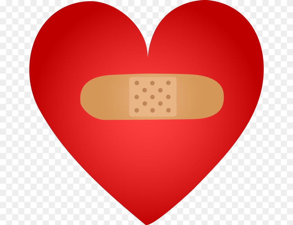 Bandaid Healing Heart With Band Aid Clip Art, Bandage, First Aid Free Png
