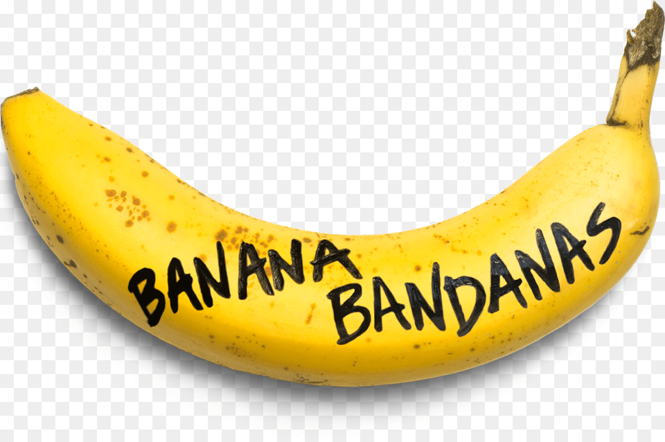 Bandana Banana, Food, Fruit, Plant, Produce Free Transparent Png
