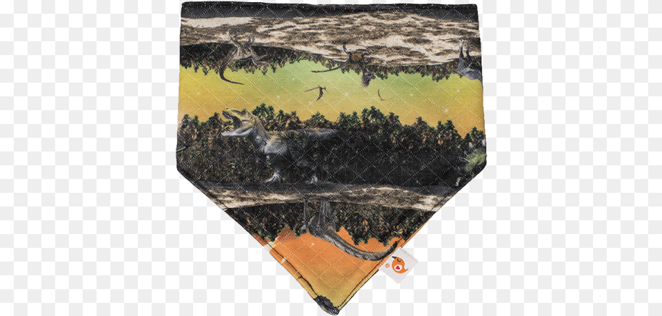 Bandana Bib Jurassic Swamp, Accessories, Animal, Lizard, Reptile Free Png Download