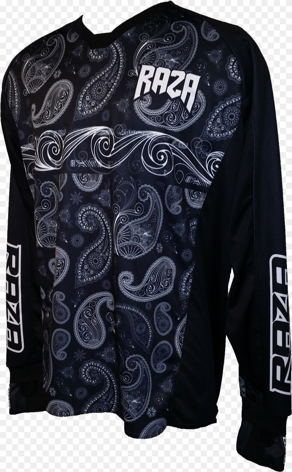 Bandana Black Tm2 Jersey Paintball, Clothing, Long Sleeve, Pattern, Sleeve Free Transparent Png