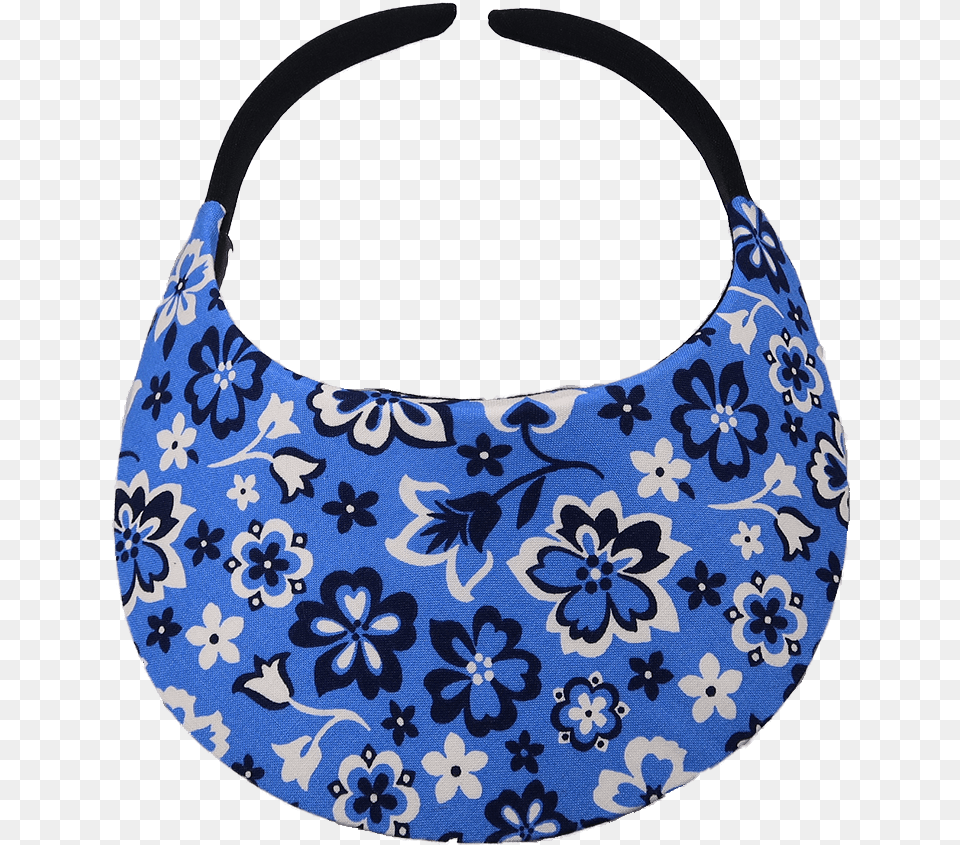 Bandana Blue Midsize Visor Hobo Bag, Accessories, Handbag, Purse Free Transparent Png