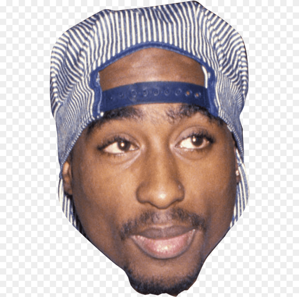Bandanna Tupac Photo Night Of Death, Baseball Cap, Cap, Clothing, Hat Png Image