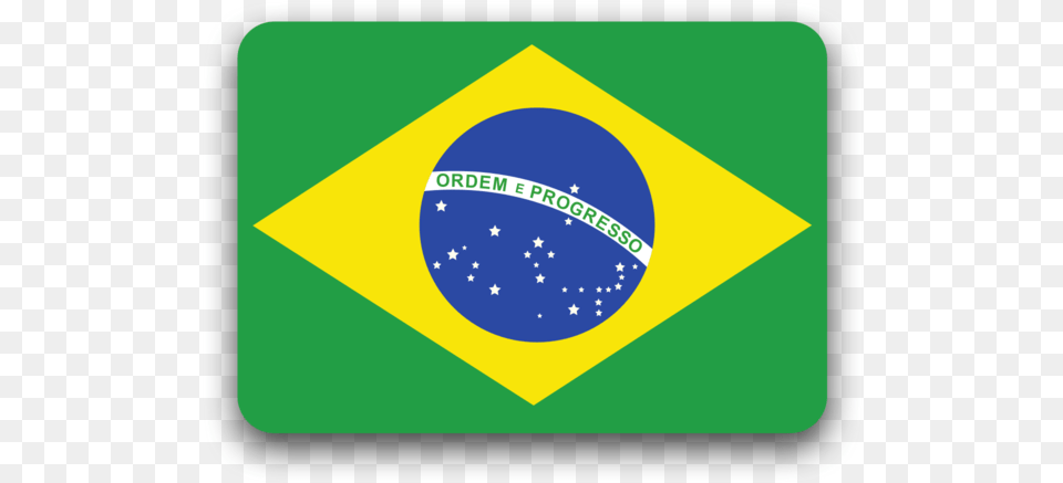 Bandeira Da Brasil Flat Estilo Brazil Flag, Logo Free Png Download