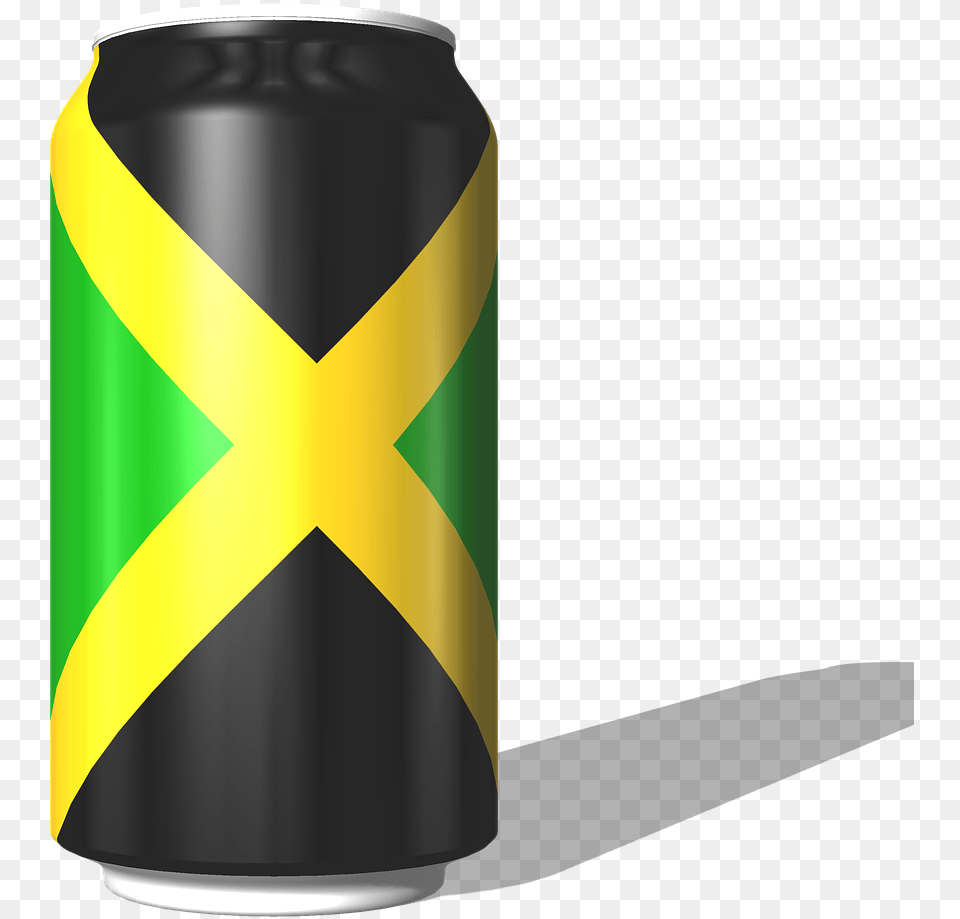 Bandeira Da Jamaica Imagem, Can, Tin, Alcohol, Beer Free Png