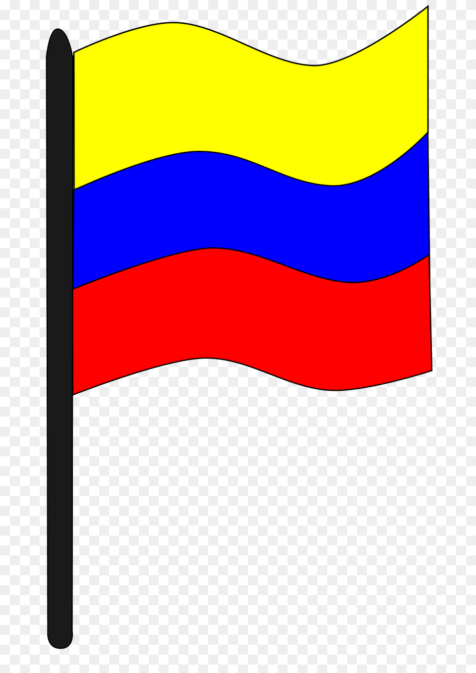 Bandera Colombiana Clipart, Flag, Animal, Fish, Sea Life Free Transparent Png