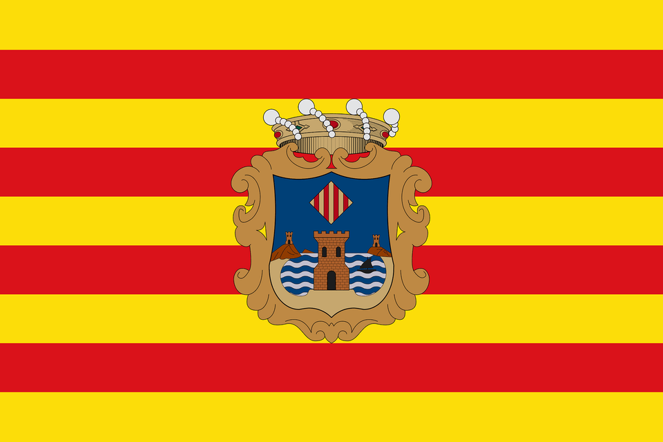 Bandera De Benidorm Clipart, Emblem, Symbol, Logo Png Image