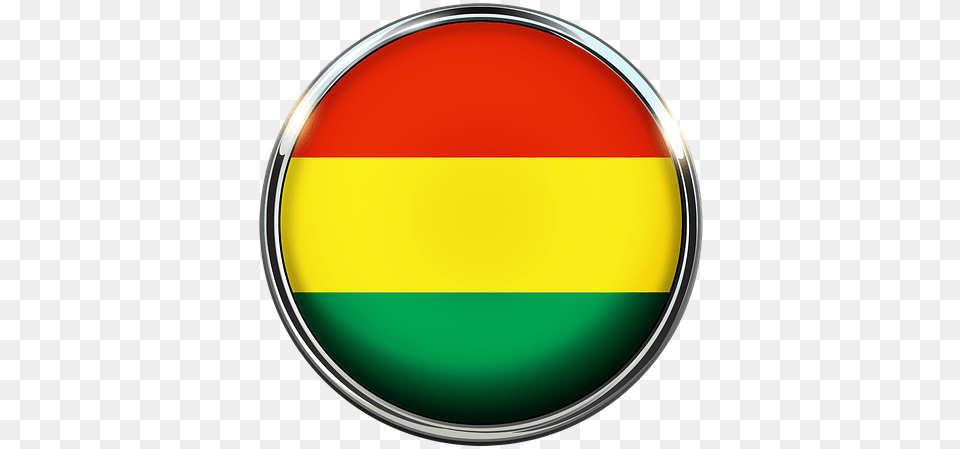 Bandera De Bolivia En Circulo, Disk Free Png