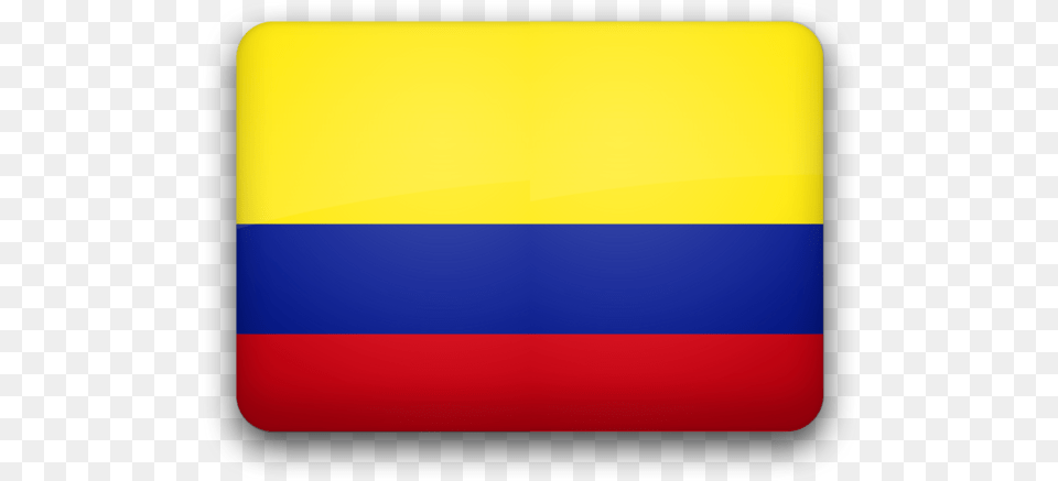 Bandera De Colombia Glossy Style Colombia Flag Transparent Paint Png Image