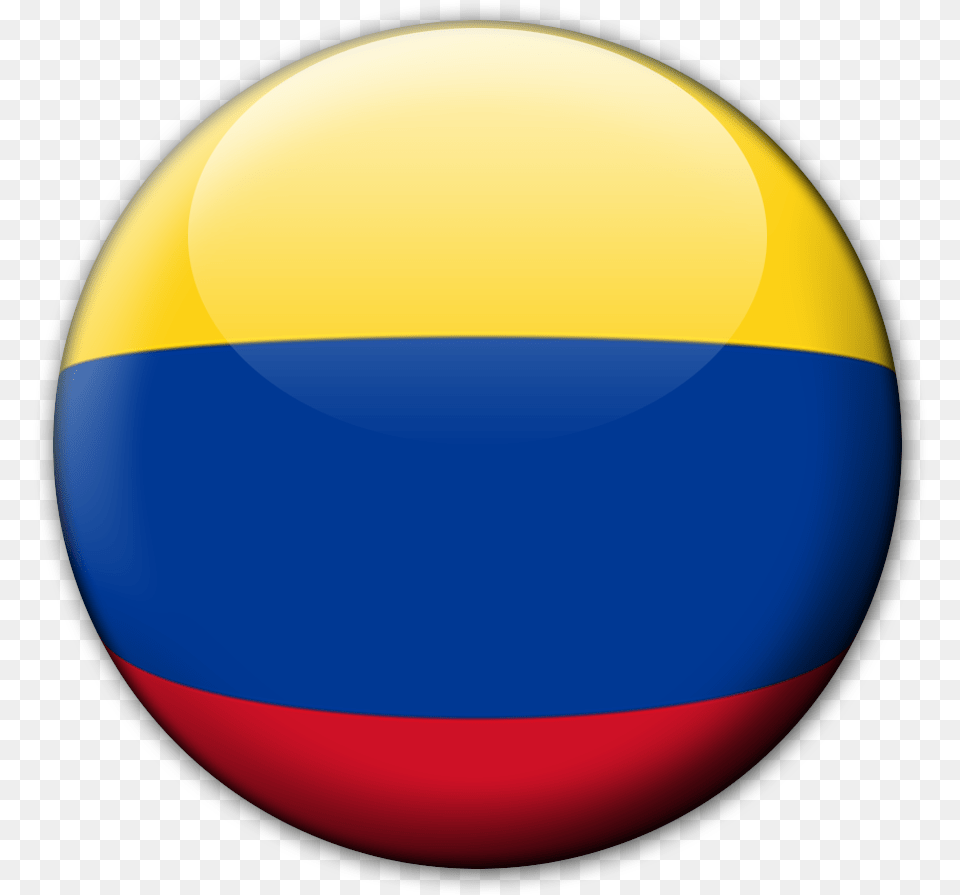 Bandera De Colombia Hd Bandera Colombia Transparente, Sphere, Ball, Football, Soccer Free Png Download