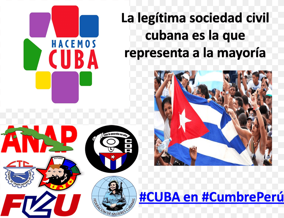 Bandera De Cuba, Person, People, Adult, Male Png Image