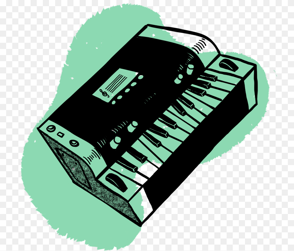 Bandera De Cuba Musical Keyboard, Adult, Male, Man, Person Free Transparent Png