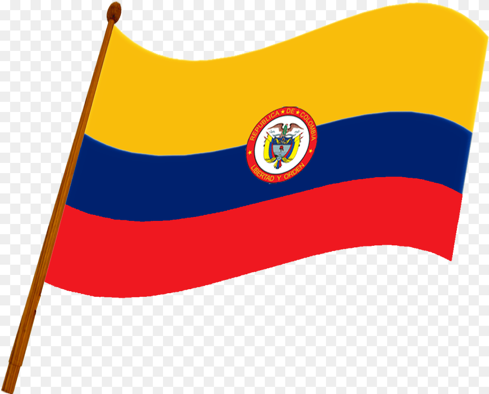 Bandera De La Repblica De Colombia Bandera De Colombia Dibujo, Flag Free Png