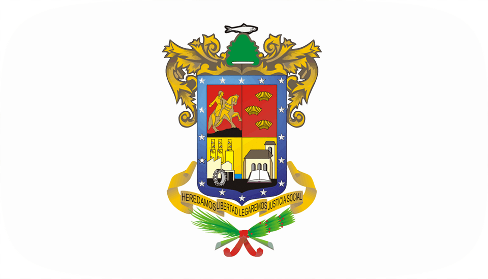 Bandera Del Estado De Michoacn Clipart, Emblem, Symbol, Person Free Png