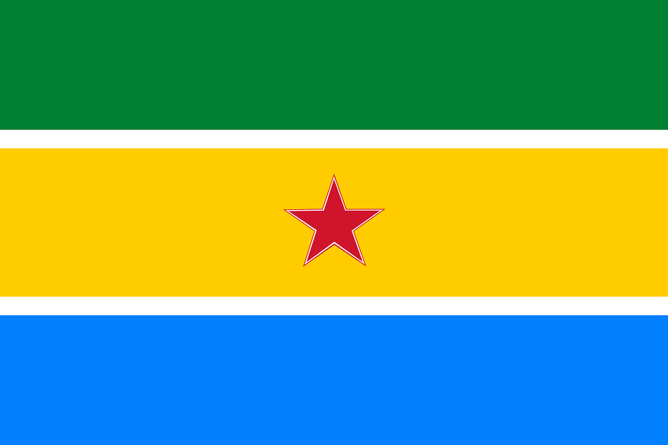 Bandera Del Municipio Mcgregor Clipart, Star Symbol, Symbol Png Image