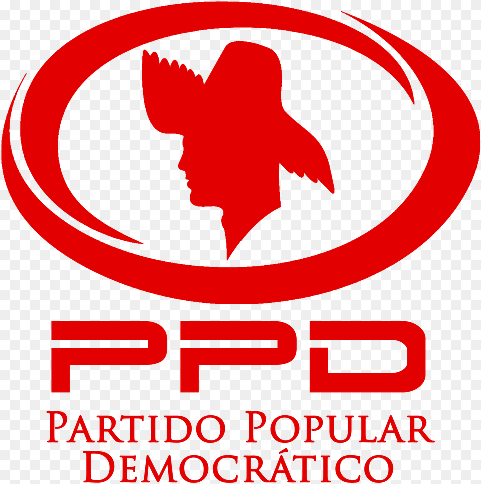 Bandera Puerto Rico Download Partido Popular Democratico, Logo, Advertisement, Poster, Person Png